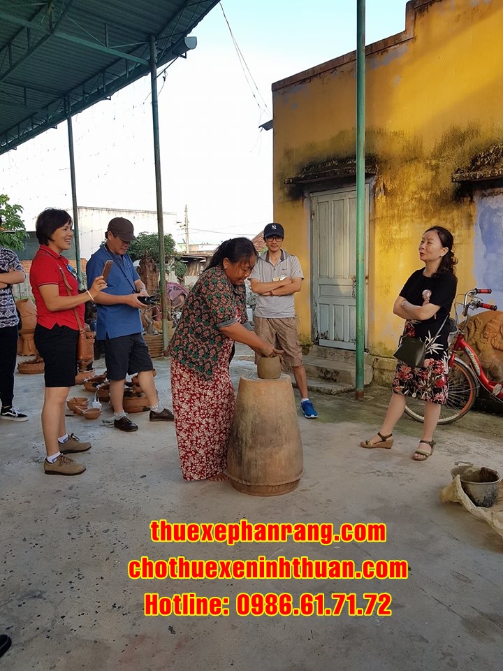 Cho thuê xe ô tô du lịch giá rẻ, chất lượng cao tại Phan Rang Ninh Thuận đi Làng gốm Bàu Trúc