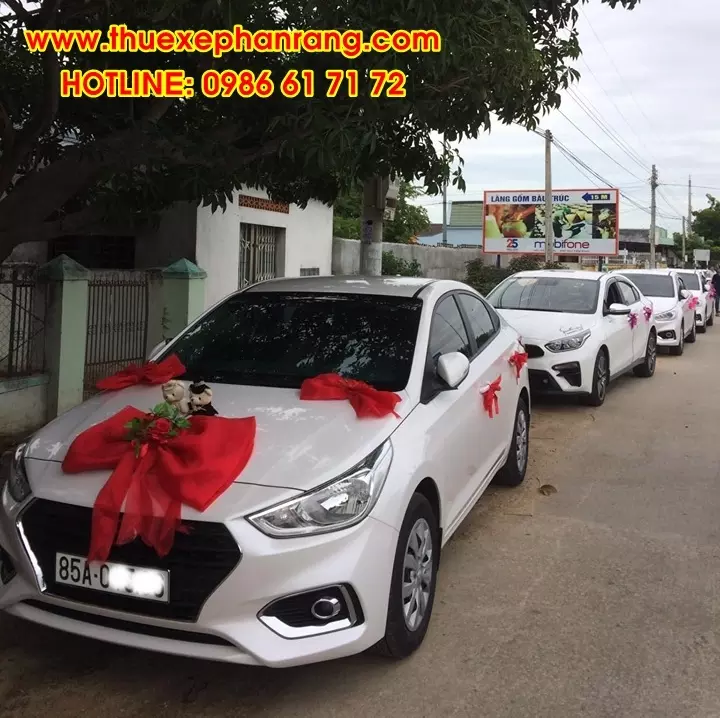 Thuê đoàn xe cưới đời mới tại Phan Rang Ninh Thuận