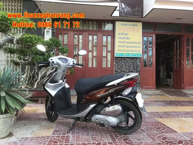 Thuê xe máy tay ga, xe số đời mới chất lượng cao tại Thuê Xe Phan Rang