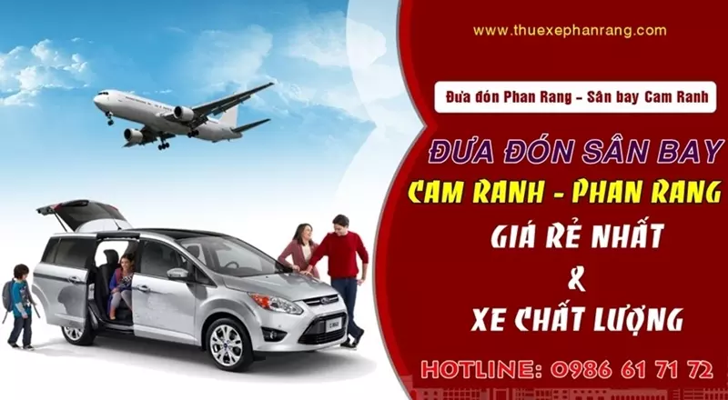 Xe đưa đón sân bay Cam Ranh về Phan Rang Ninh Thuận giá rẻ nhất