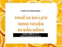 Dịch vụ thuê xe giá rẻ tại Phan Rang Ninh Thuận đi Đắk Nông