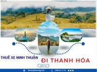 Dịch vụ cho thuê xe đón tại Phan Rang Ninh Thuận đi Thanh Hóa
