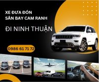Xe đưa đón sân bay Cam Ranh đi Ninh Thuận giá rẻ nhất