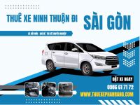 Thuê xe ô tô đón Phan Rang, Ninh Thuận đi Sài Gòn (TP Hồ Chí Minh)